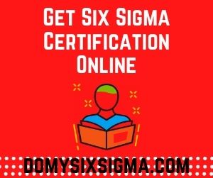 Get Six Sigma Certification Online